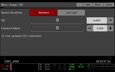 Exposure Adjust (Available in IPP2 Mode)